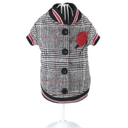 Cappottino Giubbotto Imbottito per Cani The Rose 40cm Cappottino Giubbotto Imbottito per Cani The Rose 40cm